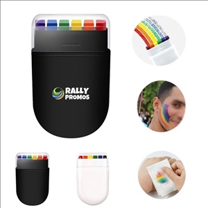 Rainbow Pride Face Paint